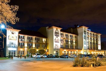 Hotel Front - Evening or Night